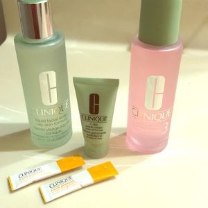SOLD Clinique bundle Full size Oily skin formula